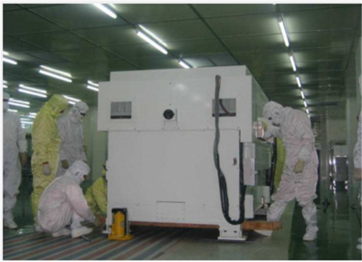 无尘室设备搬运4